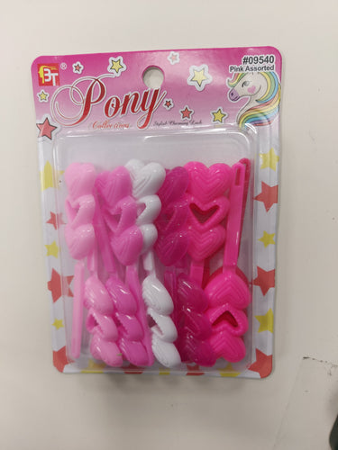 Bt 09549 pink assorted barrette