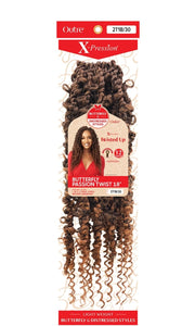 OUTRE BUTTERFLY PASSION TWIST 18"