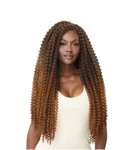 Outre X-Pression Twisted Up Crochet Braids 3X - WATERWAVE FRO TWIST 26" EXTRA SUPERLONG