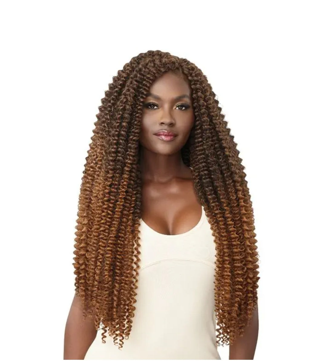 Outre X-Pression Twisted Up Crochet Braids 3X - WATERWAVE FRO TWIST 26