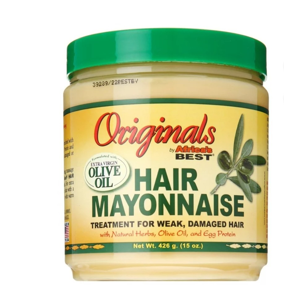 Africa's Best Organic Olive Oil Hair Mayonnaise, 15 Oz.