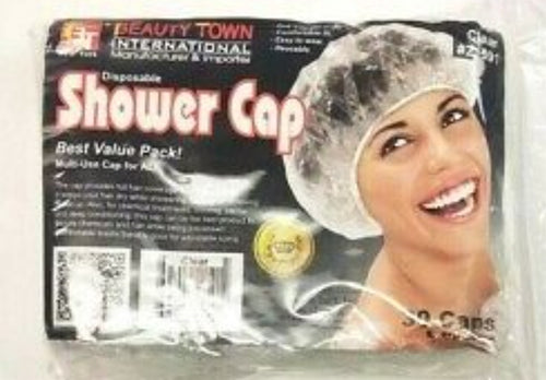 BT 21591 Disposable Shower Cap BEST Extra Large Clear