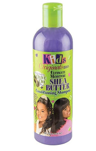 Kids Originals by Africa's Best Ultimate Moisture Shea Butter Shampoo, 