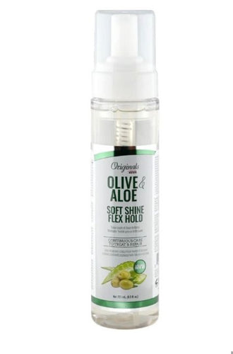 Africa's Best Originals Olive & Aloe Soft Shine Flex Hold 8.5 oz