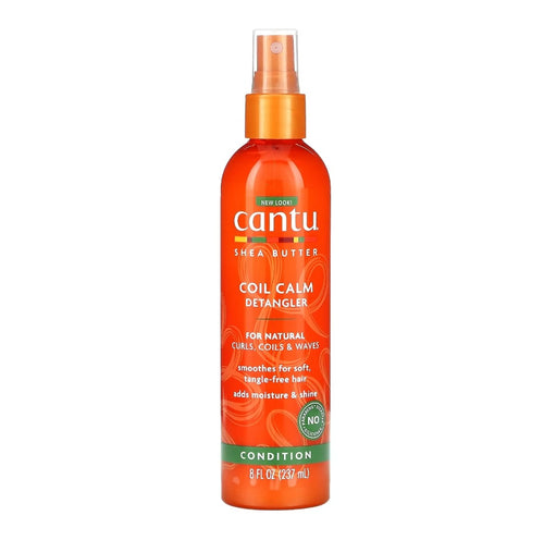 Cantu shea Butter Coil Calm Detangler, For Natural Curls, Coils & Waves, 8 fl oz (237 ml)