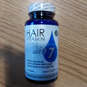 Bio 7 skin and hair oil and vitamin