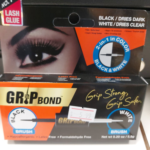 Ebin grip bond black snd white