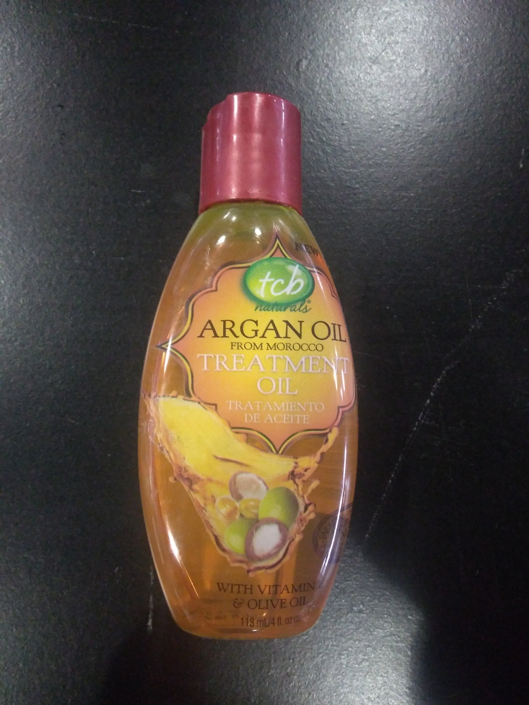 Argan oil from Morocco with vitamin E oil and Olive oil