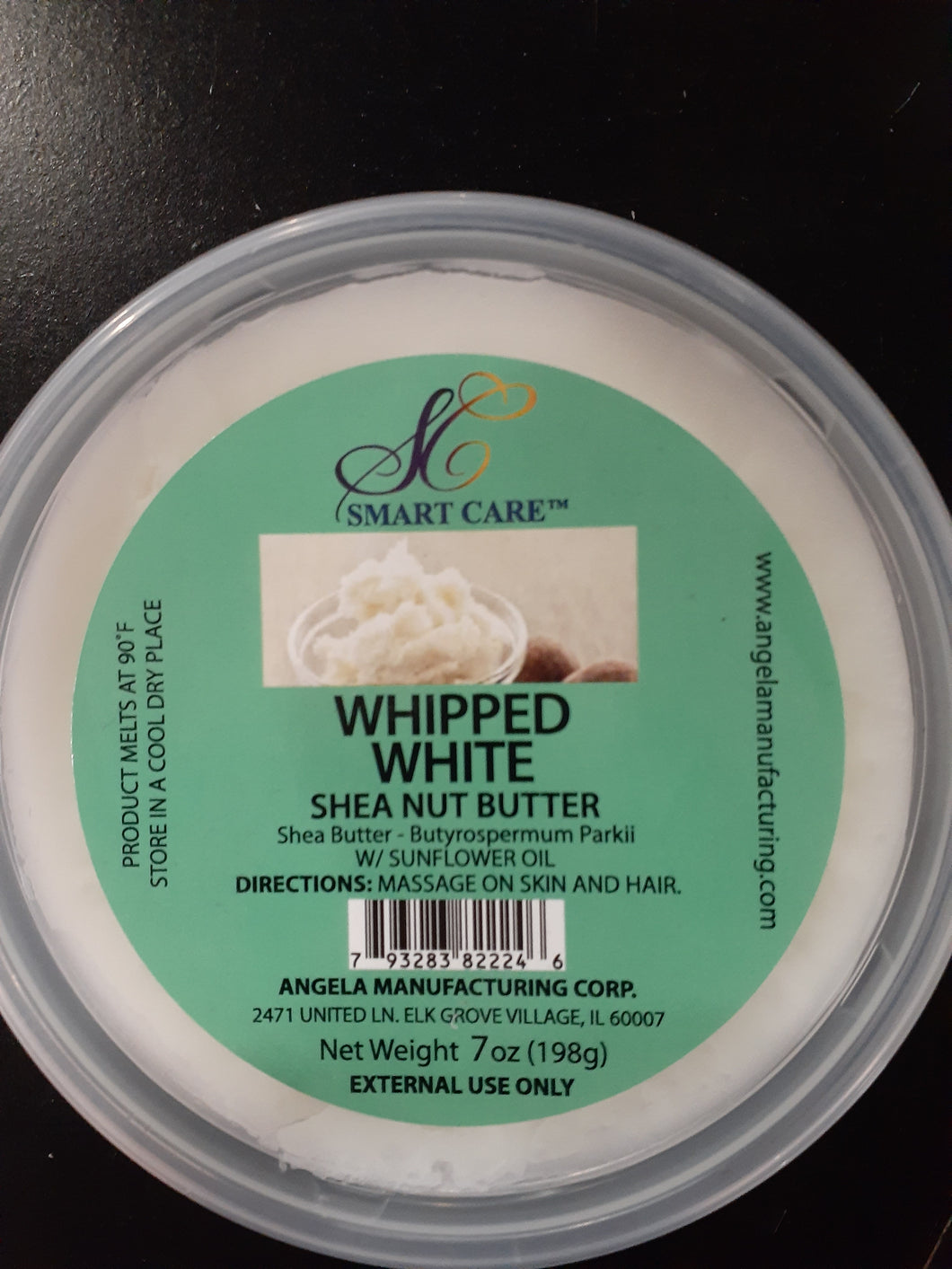 Smart care whipped white shea nut butter