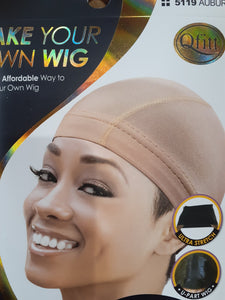 Make your own wig span dome wig cap  auburn