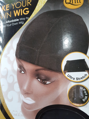 Make your own wig span dome wig cap black