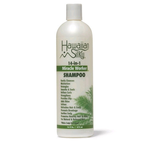 Hawaiian silky 14 in 1 miracle worker shampoo 16oz