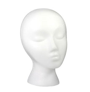 Styrofoam wig head