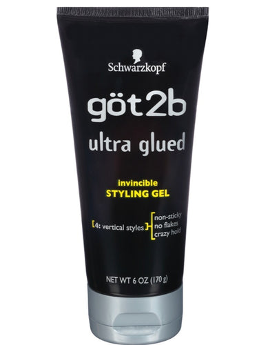 Got2b glued ultra glue invincible styling gel