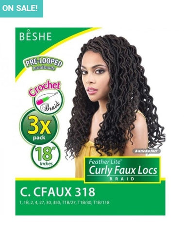 3X Curly Faux Locs 18