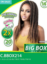 Load image into Gallery viewer, Beshe Crochet Braid Feather Lite 2x BIG BOX Braid C.BBOX220