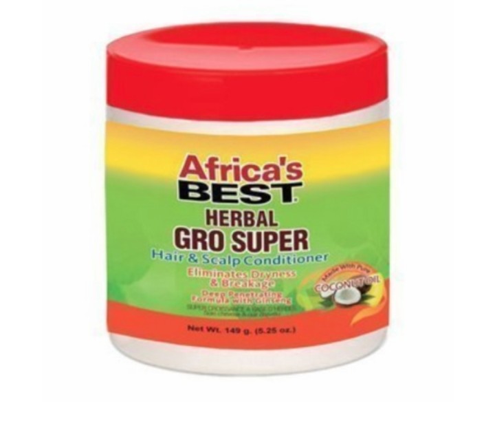 Africa's Best Herbal Gro Super Hair & Scalp Conditioner 5.25 oz