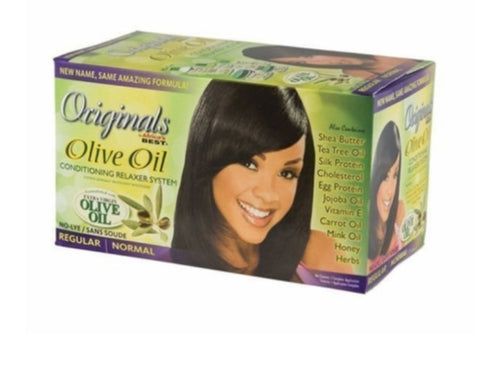 Africa's Best Organics Olive Oil Conditioning Relaxer Regular