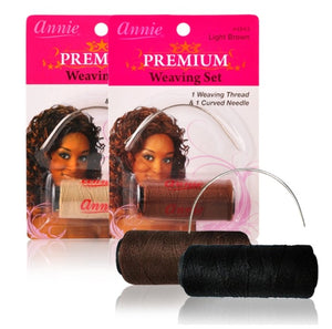 Annie Premium black Weaving needle  and THREAD Set