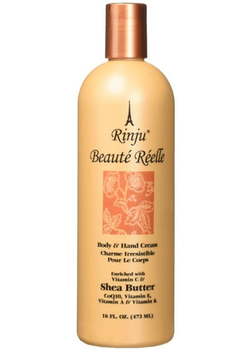 Rinju Beaute Reelle Body and Hand Lotion 16 oz