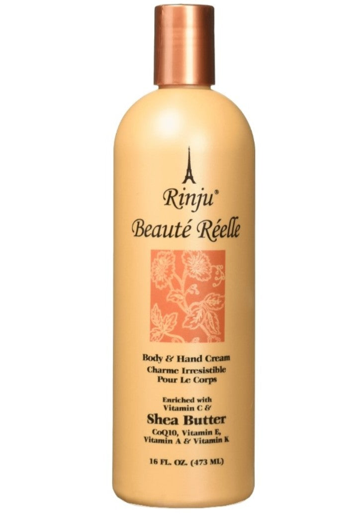 Rinju Beaute Reelle Body and Hand Lotion 16 oz