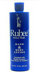 Rubee Beauty Magic 16oz  Hand & Body Lotion