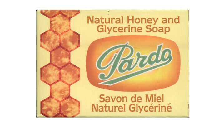 Pardo Natural Honey & Glycerine Soap Bar Skin Moisturizer Jabon GLICERINA Y Miel