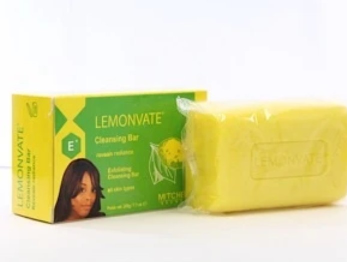Lemonvate cleansing bar exfoliating all skin types 200g
