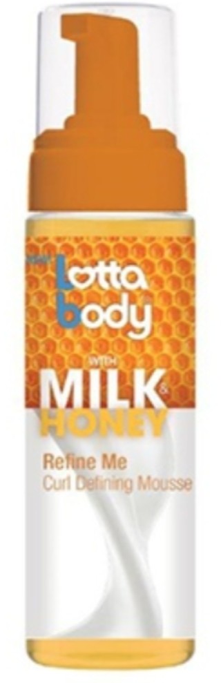 LottaBody Milk & Honey Refine Me Curl Defining Mousse 7 oz