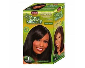 African Pride Olive Miracle Deep No-lye Relaxer Regular 1 Touch-up