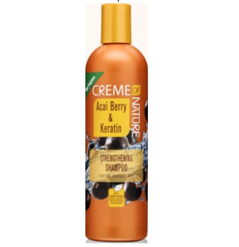 Creme Of Nature Acai Berry & Keratin Strengthening Shampoo 12 oz