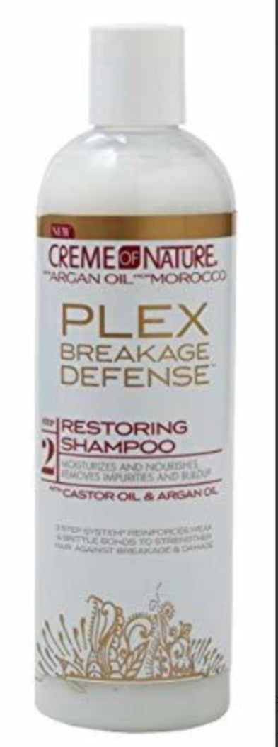 Creme of Nature Plex Breakage Defense Restoring Shampoo 12 oz