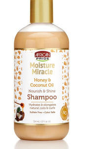 African Pride Moisture miracle shampoo 12oz