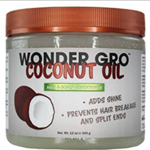 Wonder Gro Coconut Oil Hair & Scalp Conditioner 12oz