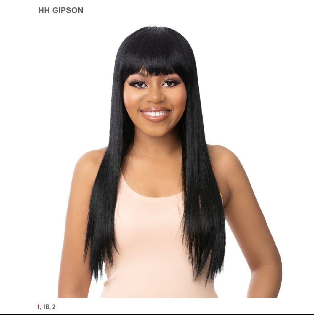 Its a wig human hair GIPSON