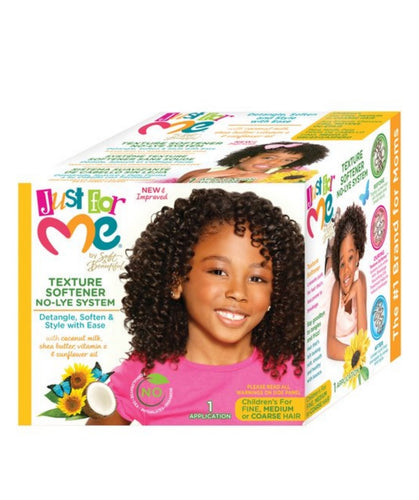 Just for me texture softnener no lye system