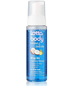 Lotta Body Wrap Me Foaming Mousse with Coconut and Shea Oil, 7 Ounce