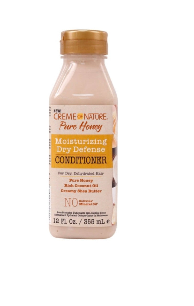 Creme of nature pure honey moisturizing dry defense conditioner 12oz
