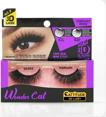 EBIN Lashes WONDER CAT CATTITUDE 3D LASH