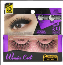 Load image into Gallery viewer, EBIN Lashes WONDER CAT CATTITUDE 3D LASH