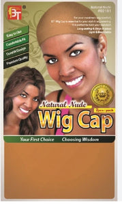 Bt 02261 wig cap black 2pcs
