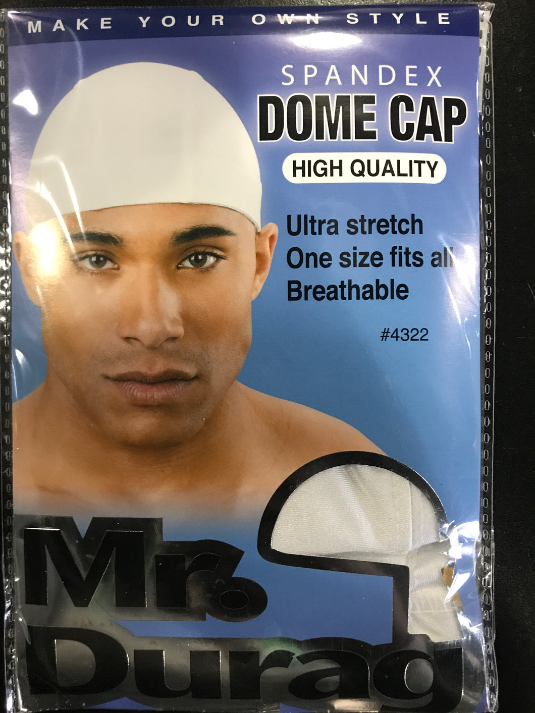 Mr. Durag spandex dome cap