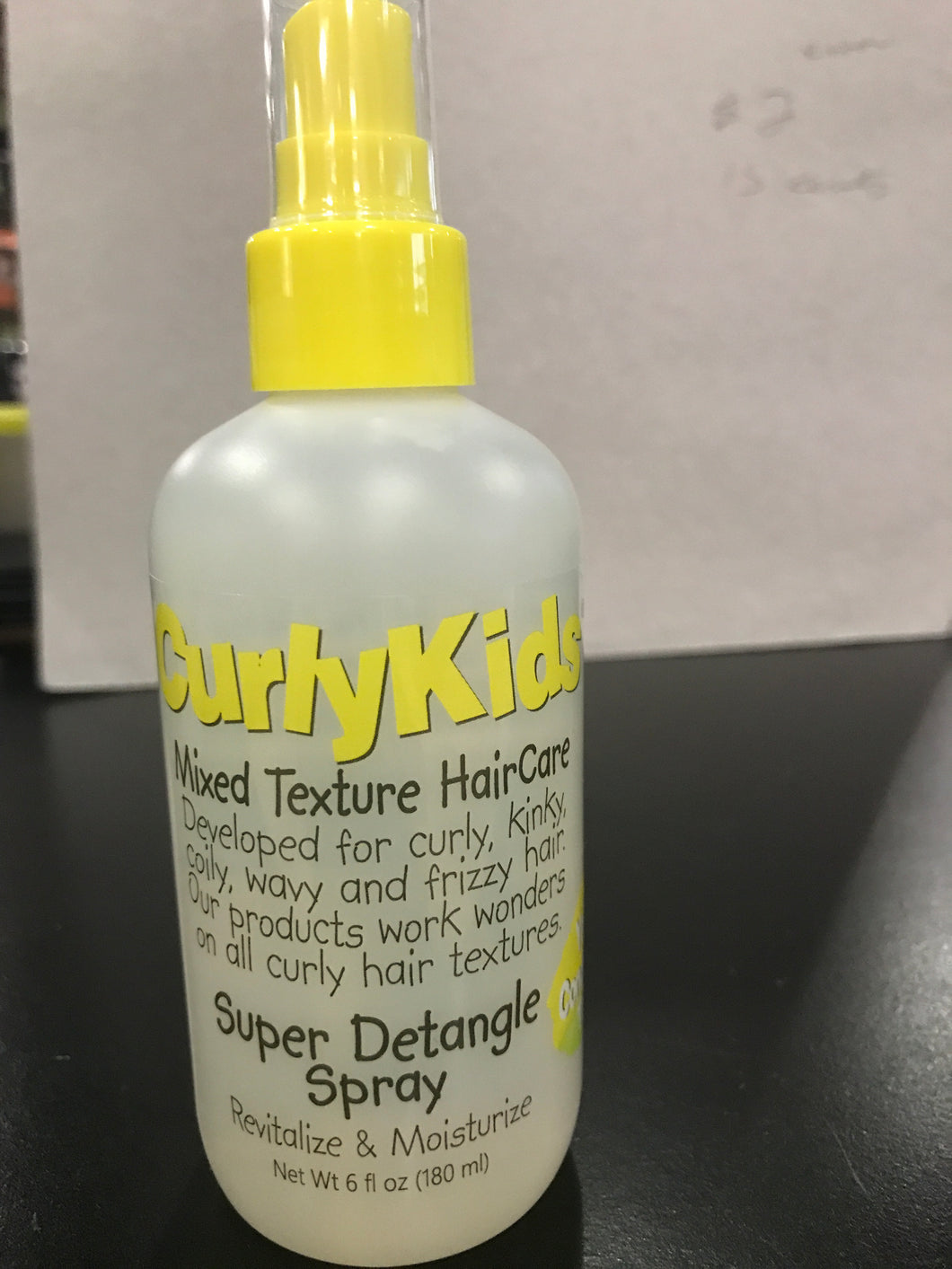 CurlyKids Mixed Texture super Detangle spray