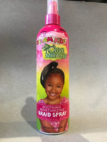 African Pride Dream kids Soothing Moisturizing Braid Spray